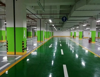 长治长治停车场标线施工
